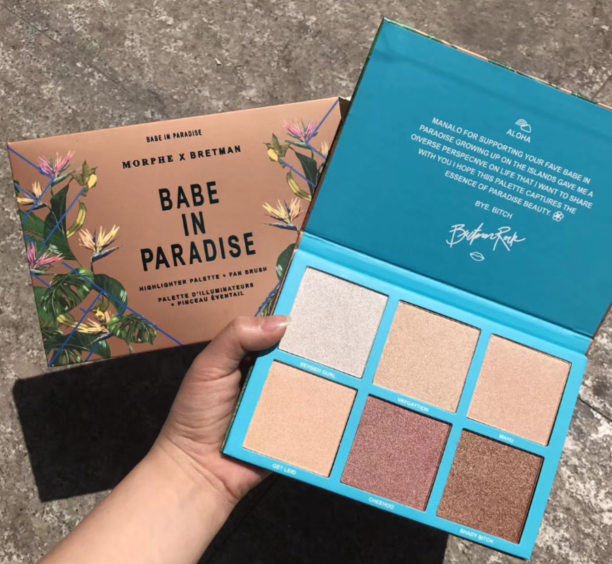 bretman rock highlighter palette